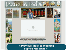 Tablet Screenshot of jesus-in-india-the-movie.com